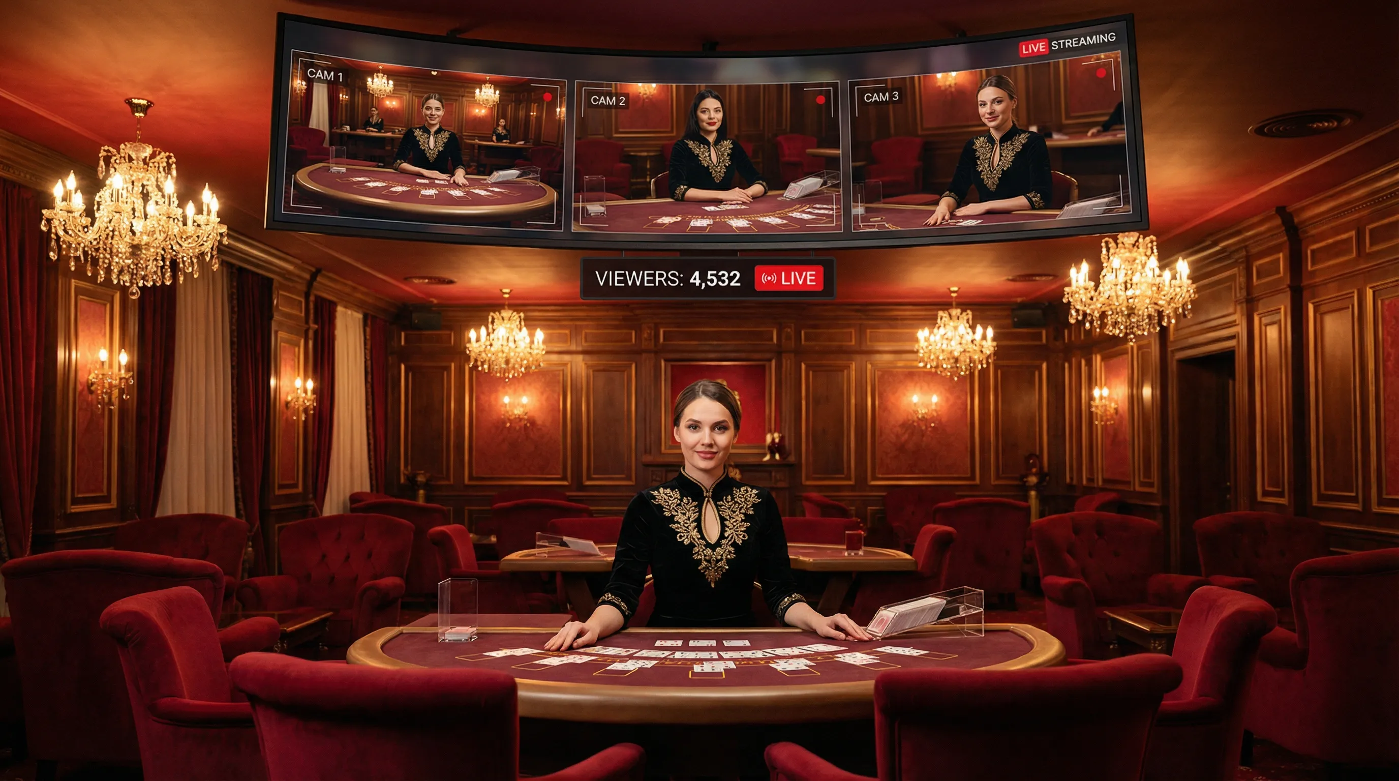 Cassino Ao Vivo ganheibet - Dealers Profissionais