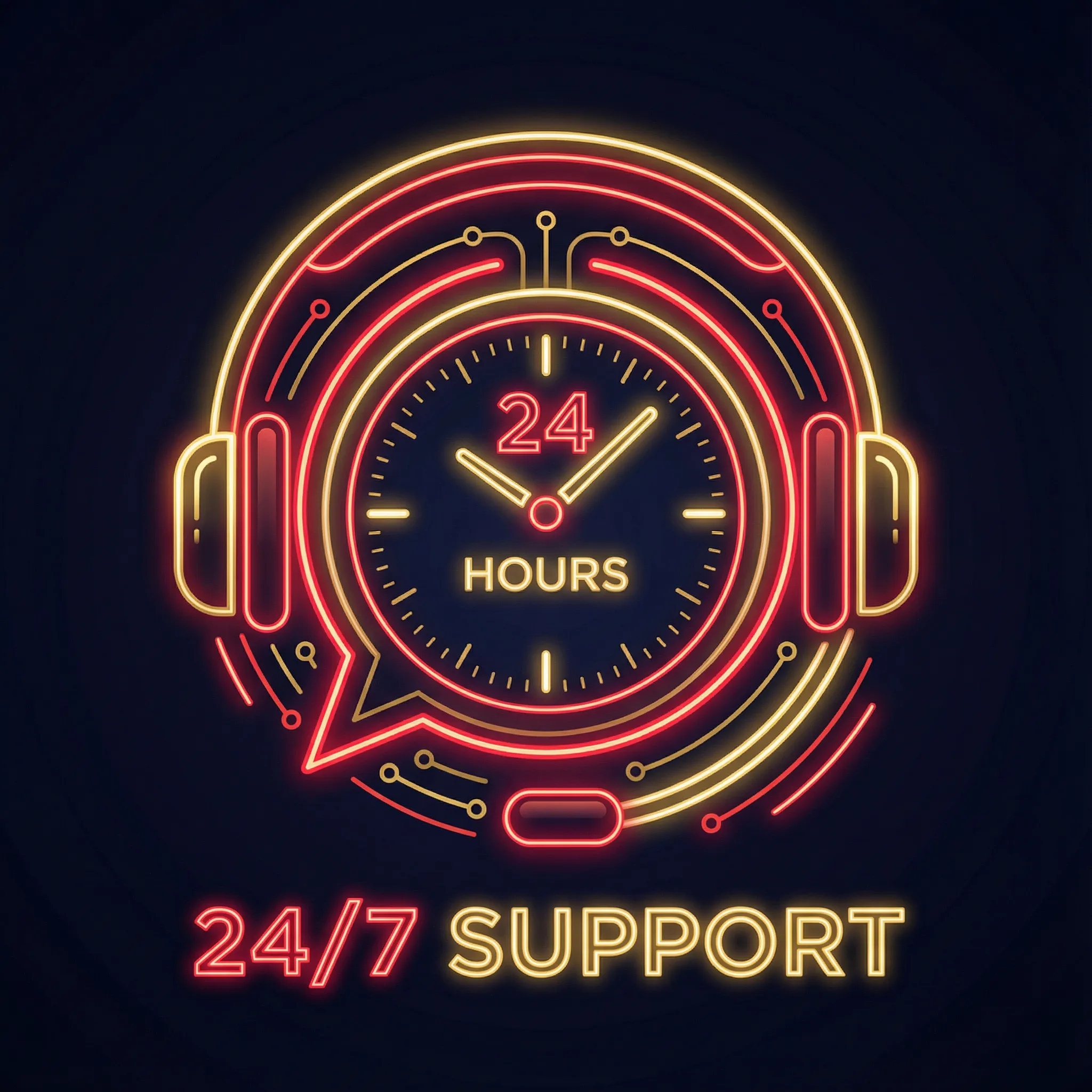 Suporte 24/7 ganheibet